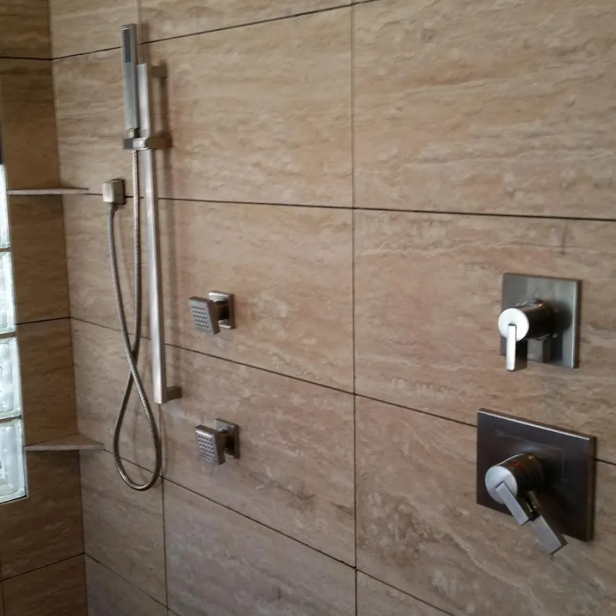 Shower fixture installation for Gas Line Repair in Conley